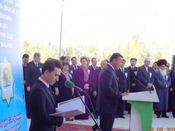 Участие в выставке "ТУРКМЕНГУРЛУШИК -2014" в Ашхабаде, Туркменистан