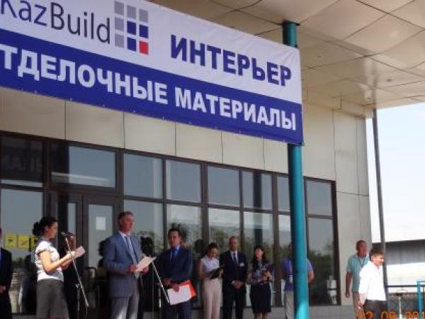 Участие в выставке KazBuild 2014 в городе Алматы, Казахстан