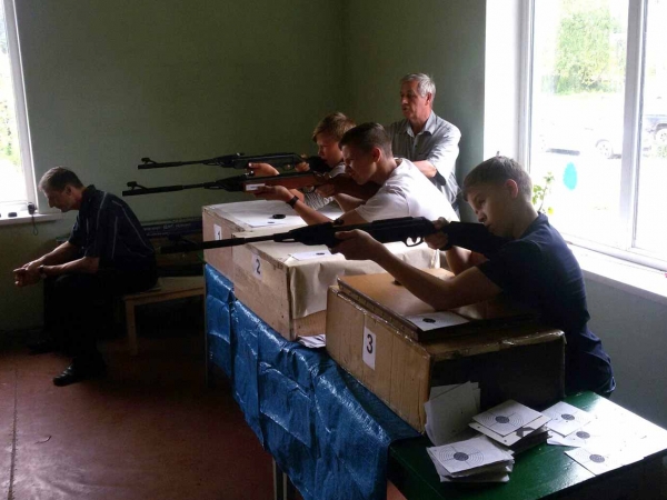 Соревнования по стрельбе из пневматической винтовки, посвящённые Дню Победы