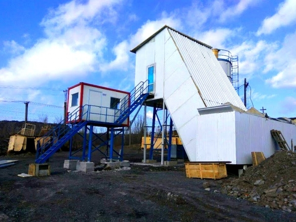  Завершены работы по утеплению бетонного завода "Объект-35" 