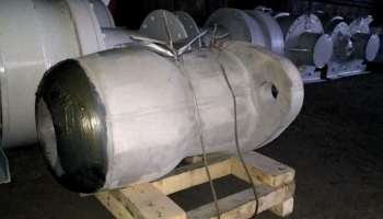 Носки электропушки для доменного производства общей массой более 5 тонн