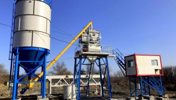 Новый бетонный завод "Объект-35" производства ЧАО "Бетонмаш" 